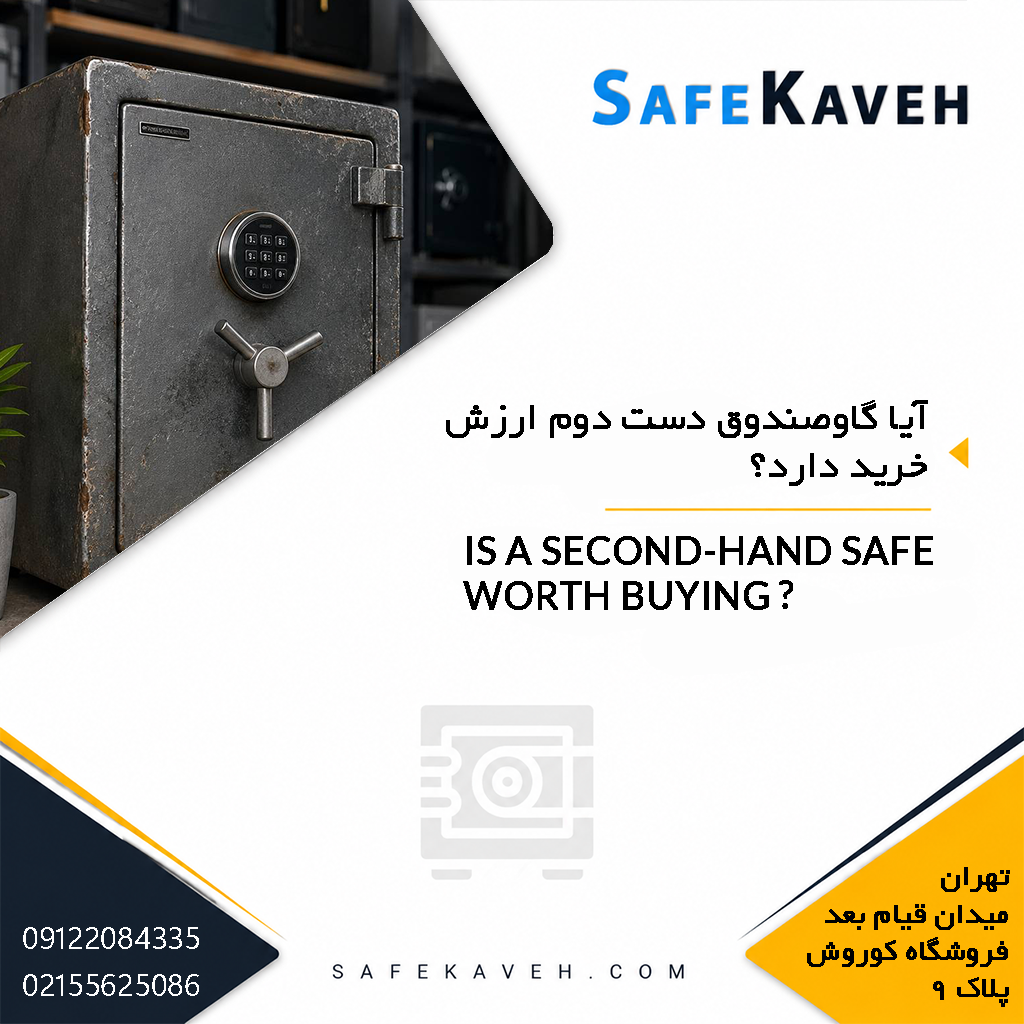 آیا گاوصندوق دست دوم ارزش خرید دارد؟