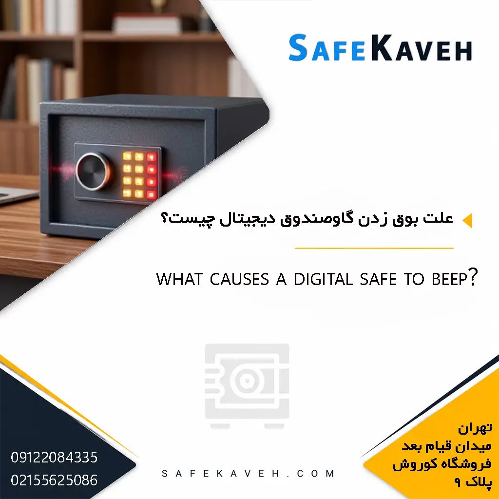 علت بوق زدن گاوصندوق دیجیتال چیست؟